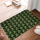 Bath Carpet Lucky Angel Number Flannel Mat Welcome Doormat Home Decoration Rug