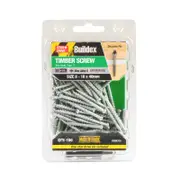 Buildex® 8 - 10 x 40mm Zinc Alloy 3 Trim Head Timber Screw - 100 Pack