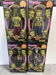 NECA BEN COOPER Halloween Costume Kids Glow In The Dark Set Of 4 Creature