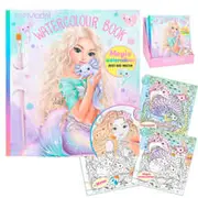 Top Model Mermaid themed Water Colour Painting Book