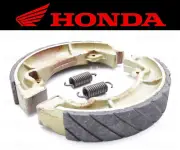 Set of (2) Honda Water Grooved REAR Brake Shoes and Springs #43120-KA3-732