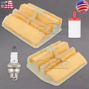 2x Air Filter For Husqvarna 445E 450 Replace 544080802 Chainsaw Spare Parts