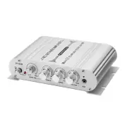 12V Car Home Audio Mini Stereo Amplifier 2.1 Channel HiFi Bass Speaker Power Amp