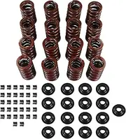 Z28 Style Valve Spring Retainer Lock Set Compatible with Chevy 400 350 327 307 305 283