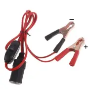 Car Socket Female Adapter On/Off Power Plug 360W Clamp Socket