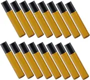 OFFIGAM 20pcs Glass Roller Bottles for Essential Oils and Perfume Refillable with Tight Seal Durable Roll Balls for Travel and Daily Use