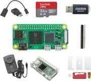 DIGISHUO Raspberry Pi Zero 2W Complete Kit 1Ghz 512M Wtih Two Case 32G Sandisk C