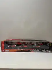 1/43 Bburago Ferrari Formula 1 F1 Racing Die-cast Model 6-pack Limited Burago