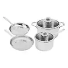Swiss Diamond Premium Clad 6-Piece Cookware Set