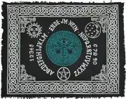Tree of Life Ouija-Board altar cloth 24" x 30"