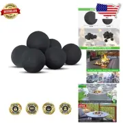 High-Quality Smoke-Free Fire Balls for Fire Pit, Set of 6 - Reusable Magic