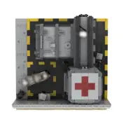 MOC-155163 Base and Hospital Model from Movie Building Toys Set 1068 Pieces MOC
