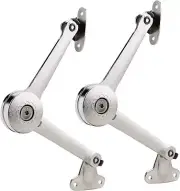 Lid Support Hinge Lid Stay with Soft Close Toy Box Hinge Support 40Lb/2Pcs