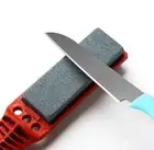 Hand Held Double Sided Stone Knife Sharpener Grinder Kives Sharpner Kitchen Tool