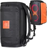 Travel Carry Case Storage Bag Compatible with JBL PARTYBOX 110 Portable Speaker and Accessories Carrying Tote Bag Dust Protective Cover Backpack, Black, Modern