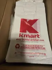 Kmart small bags white and red over 800 bags
