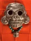 Aztec Pottery Clay Hand Crafted Wall MASK