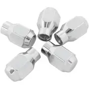 Aeroflow Conical Et Closed Nuts 7/16 Chrome 7/16-20" Wheel (5) - AF3041-4000