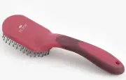 Premier Equine Soft Touch Mane & Tail Brush - wine & fuchsia Premier Equine
