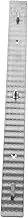 Operitacx Metal Peg Bar Ruler for Animation Drawing 3 Pin Pegbar Positioning Ruler Sturdy Accurate