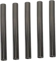 minkissy Nail Brush Caps 5pcs Manicure Pen Caps Metal Sealed Nail Art Brush Covers