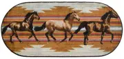 Gallop Accent Rug, 20 in x 44 in, Multi