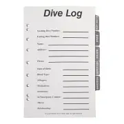 Trident Log Book Refill Pages