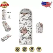 Compact and Cozy Sleeping Bag for Adults & Kids - Water-Resistant Travel Gear