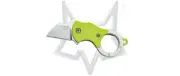 FOX KNIVES Mini-Ta FX-536G Liner Lock Green FRN Pocket Knife Stainless