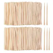 1200 Pack Wooden Waxing Sticks Wax Spatulas Sticks Small Wax Applicator Sticks W