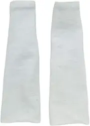 Ronyme 1/6 Scale Tube Stocking Socks for 12'' Female Action Figures, White