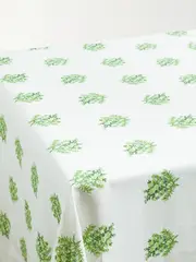[Emilia Wickstead] Emilia Wickstead - Printed Linen Tablecloth - Green - One size One size Green