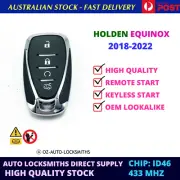 Holden Equinox Astra Commodore smart key + remote start 2017 - 2022