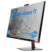 All IN One I5 27 " Win 11 RAM 16 GB SSD 960 Gpu Rx550 PC Fixed Editing Gaming_