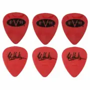 EVH Eddie Van Halen Signature Guitar Picks, Dunlop Max-Grip .60mm, 6-Pack