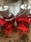2 Crabtree & Evelyn Holiday Body Wash Bauble Red Pomegranate Argan Oils