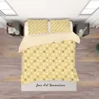 3D Graffiti Shape Pattern Yellow Quilt Cover Set Bedding Sets Pillowcases 64