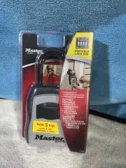 Master lock Portable Lock Box New!