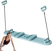 Push Up Board with Resistance Bands, Resistance Bands Plus Push-Up Board, Chest Muscle Exercise Board, Multi-Purpose Training Equipment, Multifunctional Push-Up Bar, Portable Practical Trainer