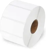 MKUCCD Adhesives - 1000/Roll 1.96” X 1.1” Direct Thermal Labels for Barcodes, Address, Perforated & Compatible with Rollo, Zebra, & Other Desktop Label Printers