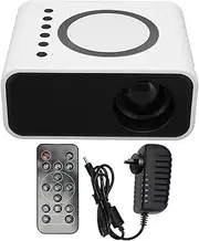 Mini Projector, 1080P Full HD TFT LCD WiFi 4G Portable Video Projector Home Theater Movie Projector Compatible with Android/i OS/Tablet/USB/Laptop (White)