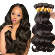 Long Curly Hair Weft Wig - 18 for Women