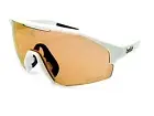 Bolle Lightshifter Photochromic Sunglasses White Matte/ Brown Red Lens BS020007