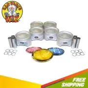 Pistons & Rings Fits 97-00 Mitsubishi Montero Montero Sport 3.5L SOHC 24v 6G74 (for: Mitsubishi)