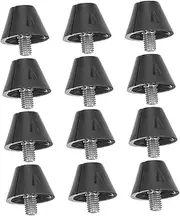 [LIFKOME] 12pcs Football Spikes Running Shoes Track Spike Replaceable Shoe Spike Track Shoe Anti-skid Nail Sports Shoes Spikes Nails for Football Shoes Women's Outdoor Cleats Tpu