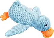 TADAYIM Teething Biting Toys, Duck Dog Toy, Stuffed Squeaky Plush Pet Supplies for Small Medium Large Breeds Enhancing Calming Training Boredom Accessories