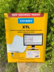 1908554 Dymo Label XTL™ Laminated Wire/Cable Wrap Sheet Labels 63 sheets NEW