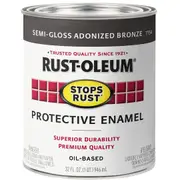 Rustoleum Stops Rust SEMI-Gloss Anodized Bronze - Quart 946mL - 7754502