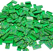 100PCS 100 Dollar Bill Bank Cash Minifigure, Green Money Tile Accessories for Building, Compatible with Lego Creative Building (150 PCS)