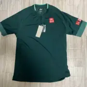 UNIQLO shirt 2021 model worn by Qatar Federer green New size S